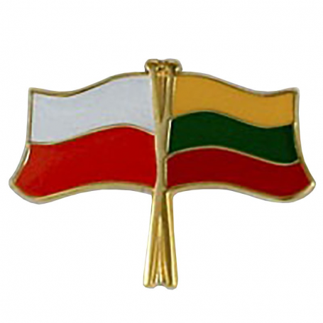 przypinka pin flaga polska litwa.jpg